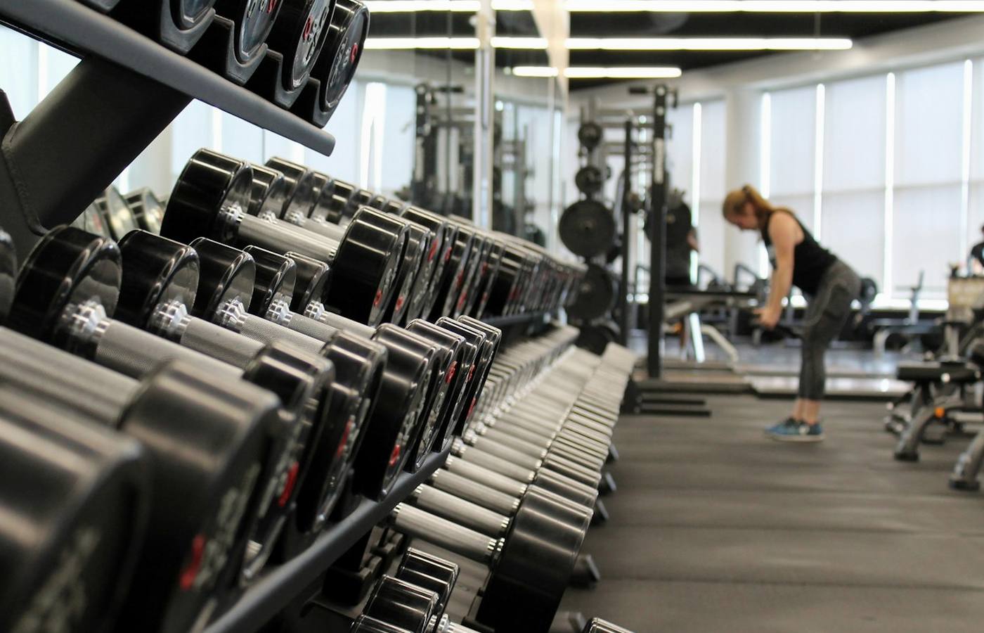 Inspirující fitness prostředí